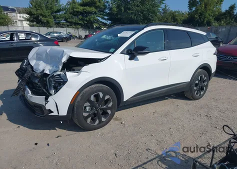 2024 Kia Sportage X-Line из США, поврежденный, VIN 5XYK6CDF2RG223039